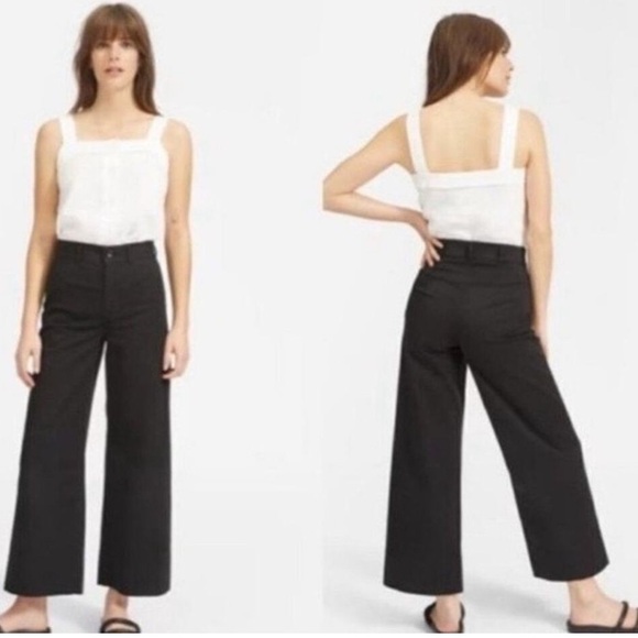 Everlane Wide Leg Crop Jean - Picture 2 of 16